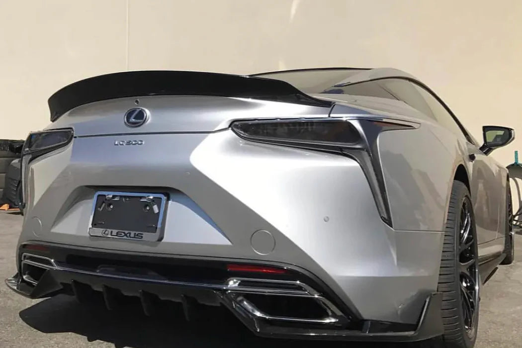 Carbon Fiber Rear Spoiler - Lexus LC500 LC500H | CARBON DISTRICT