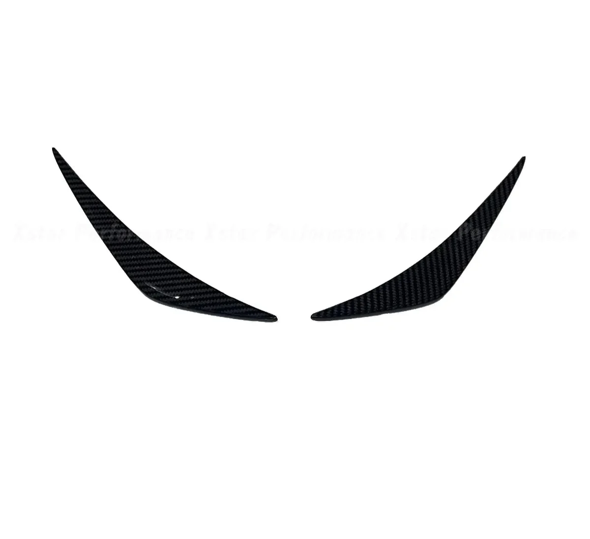 Carbon Fiber Front Canard (2 pc)- Lotus Emira