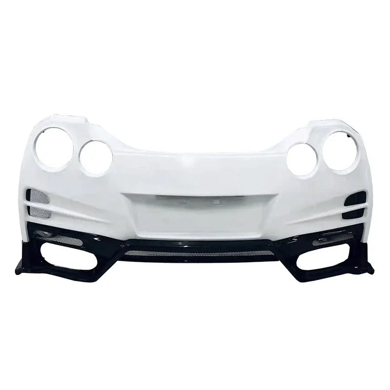 T Spec Style Carbon Fiber Rear Bumper w/ carbon Fiber Diffuser - Nissan R35 GTR