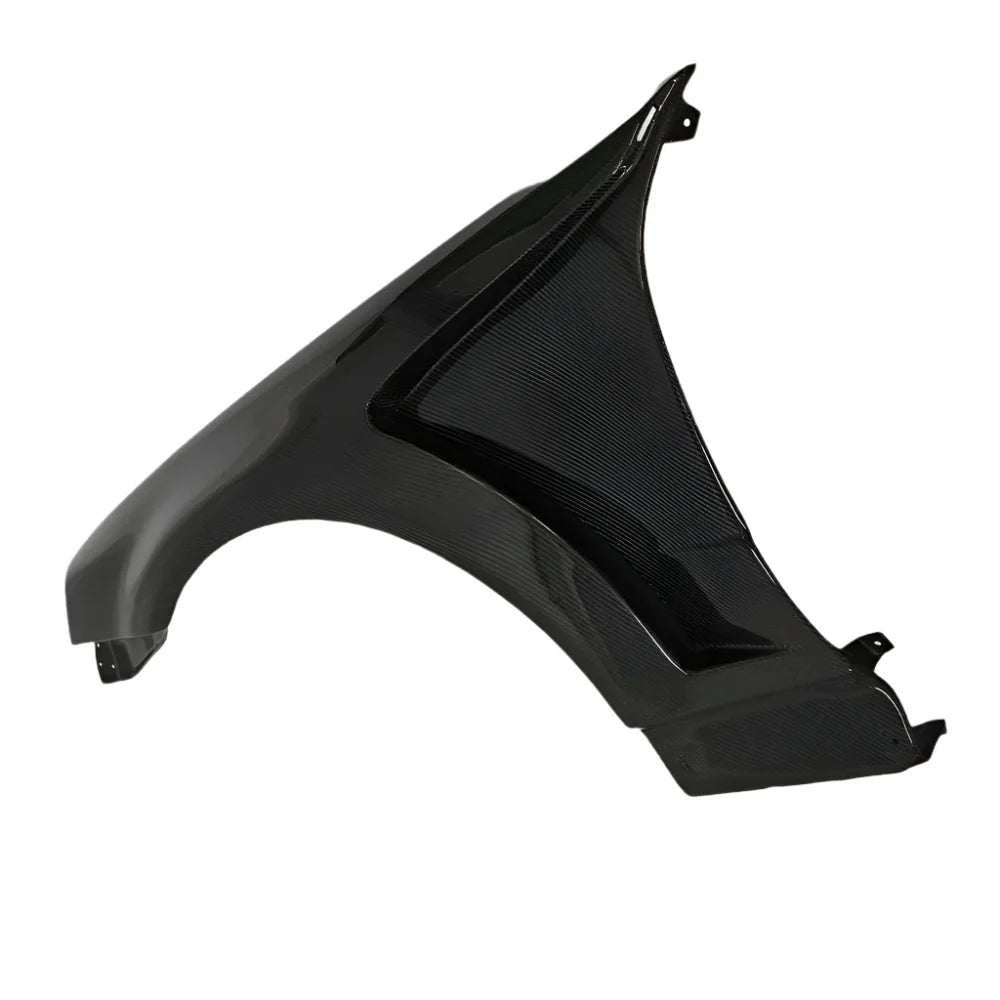 Carbon Fiber Front Vented D Style Fender Set Replacement - Nissan Skyline R34 GTR