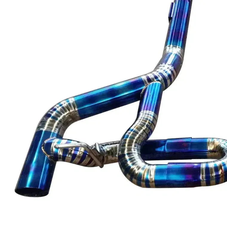 Mercedes AMG GT/GTS/GTC Titanium Cat Back Exhaust No Mufflers