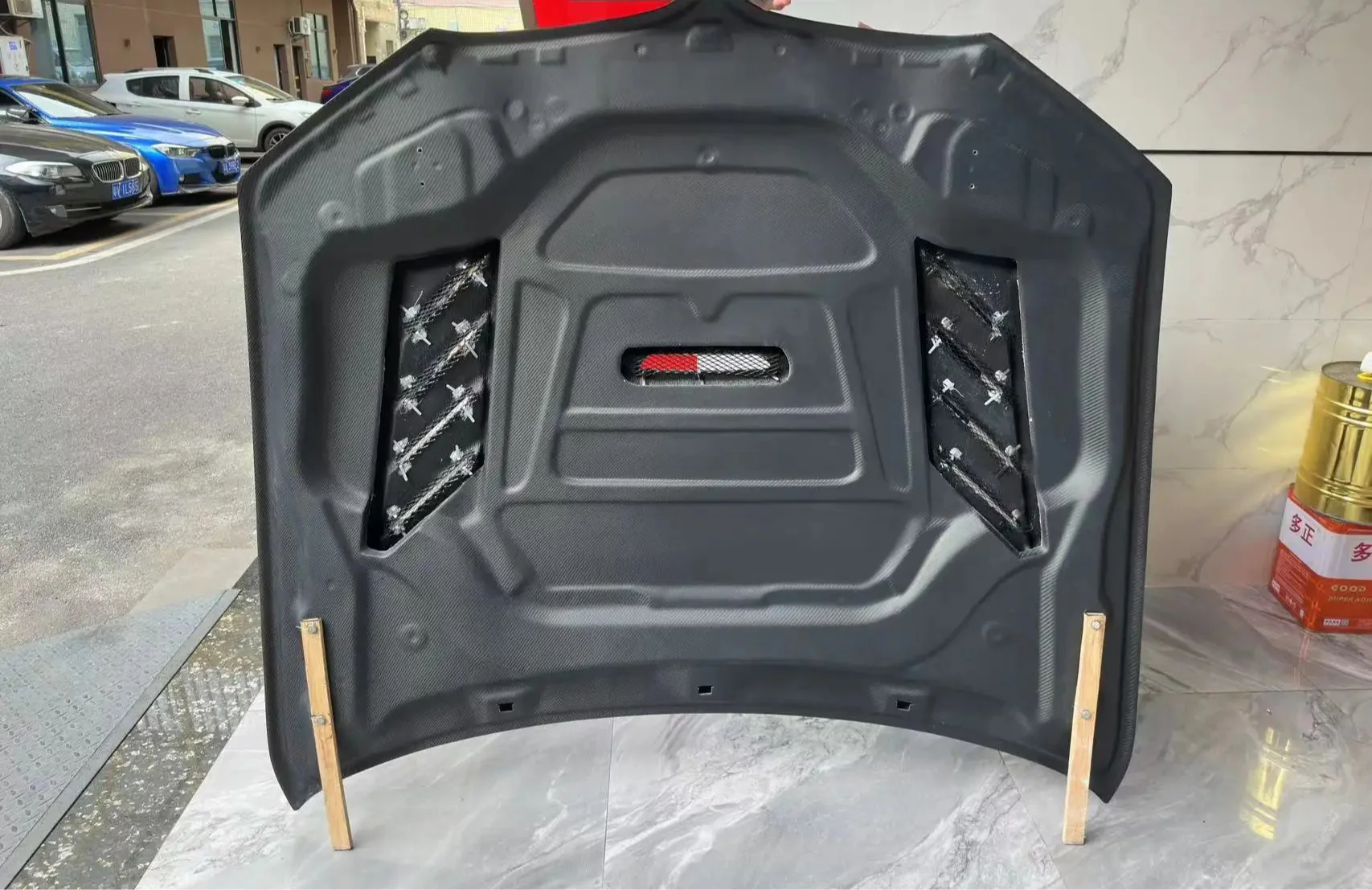 Carbon Fiber Vented Front Engine Hood - BMW X4M F98 X3M F97 G01 G02 G08