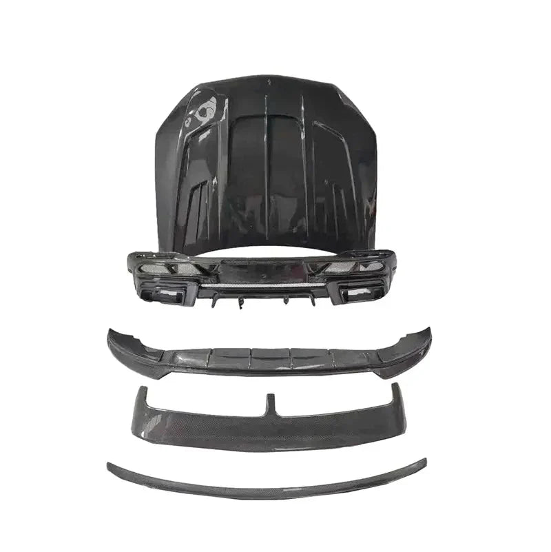 Carbon Fiber Aerodynamic Kit (4pc) - Mercedes GlE Coupe