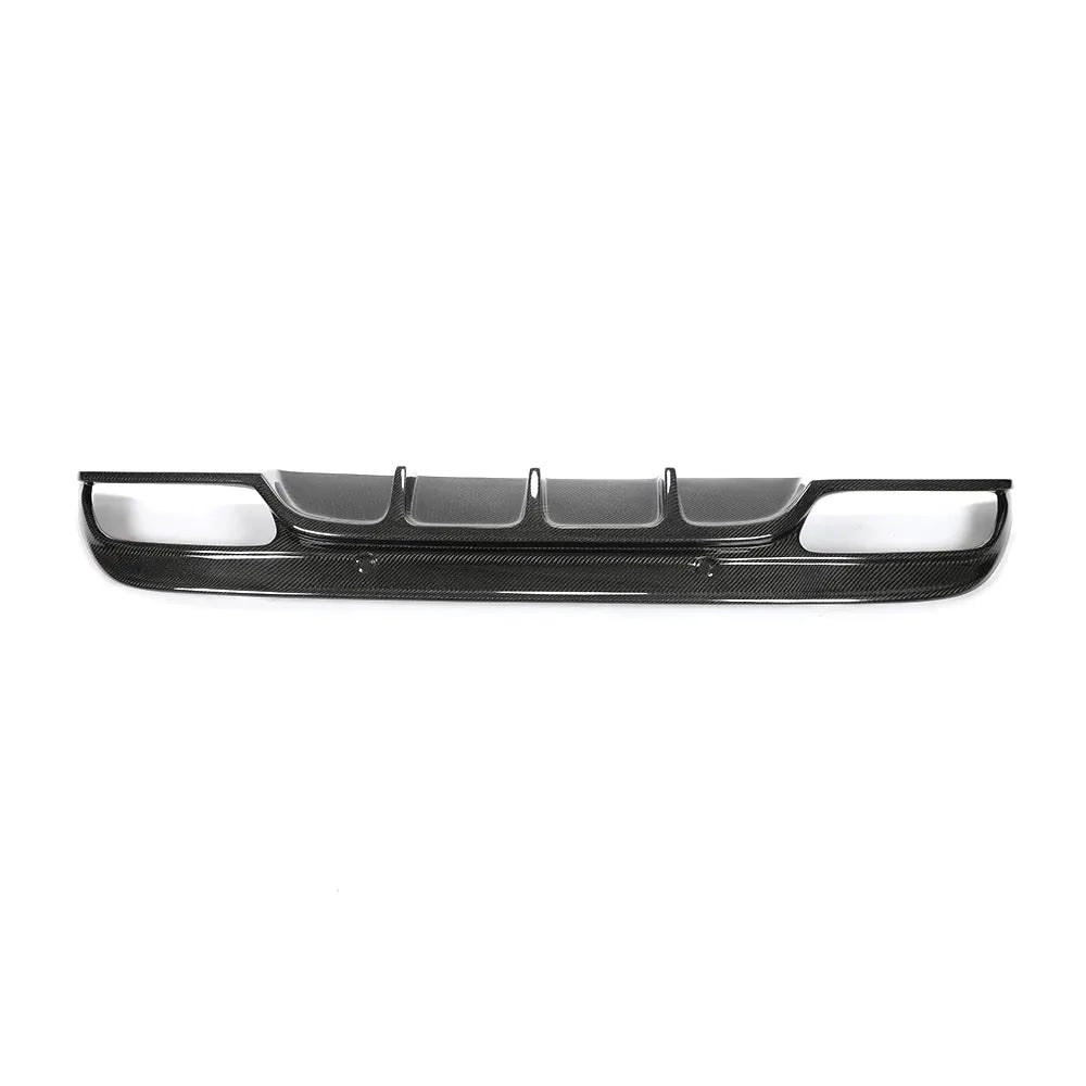 Carbon Fiber Rear Bumper Diffuser - Mercedes Benz W205 C250 Sport C43 C63 AMG 2015 - 2019