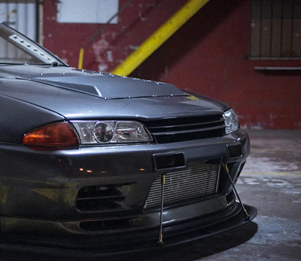 Carbon Fiber Front Bumper Air Ducts - Nissan Skyline R32 NIS N1 Style
