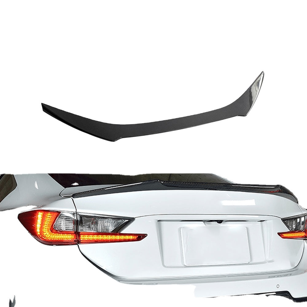 Carbon Fiber Rear Trunk Spoiler - Lexus RC F RCF 2015+