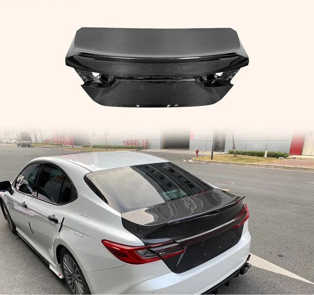 Carbon Fiber Rear Ducktail Trunk Boot Lid - Toyota Camry XV70 2017-24 8th Gen