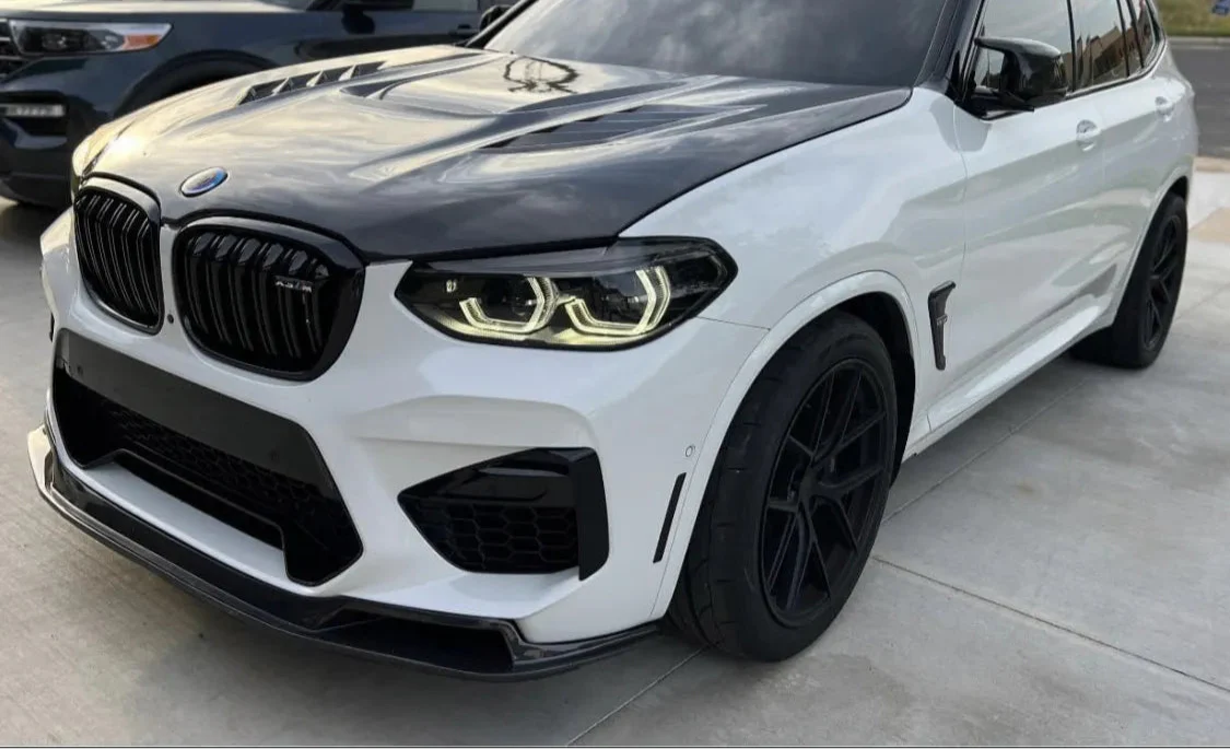 Carbon Fiber Vented Front Engine Hood - BMW X4M F98 X3M F97 G01 G02 G08