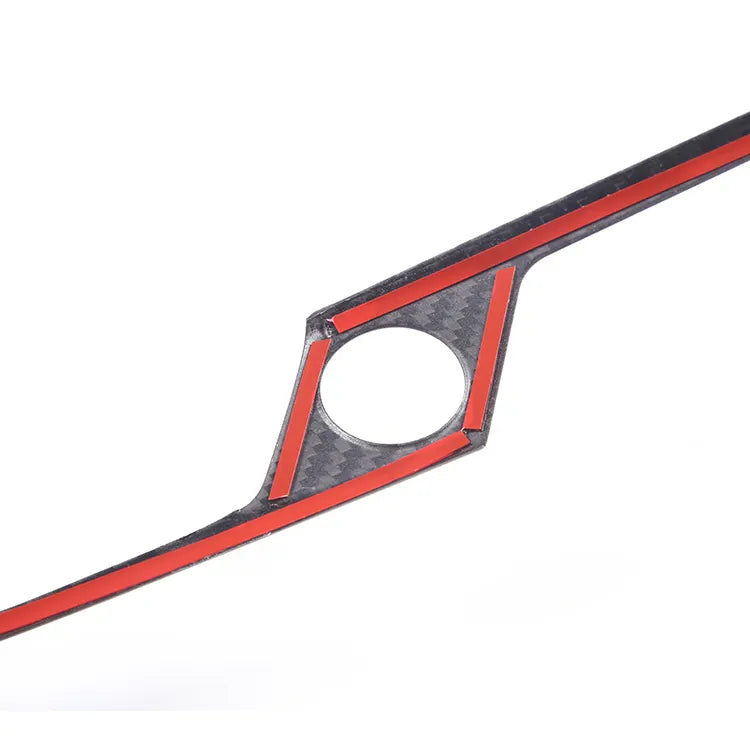 Carbon Fiber Interior Gear Shift Panel Trim - BMW 3/4/8 Series X3 X5 X6 X7 2019-2022