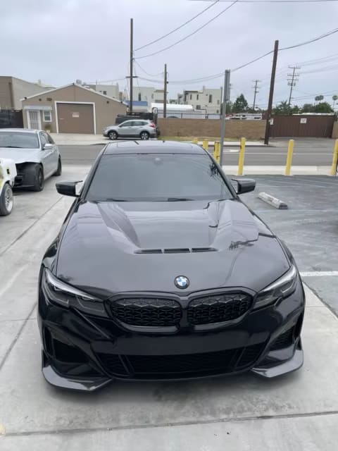 CS Style Carbon Fiber Fiber Hood Bonnet - BMW G20 3 Series