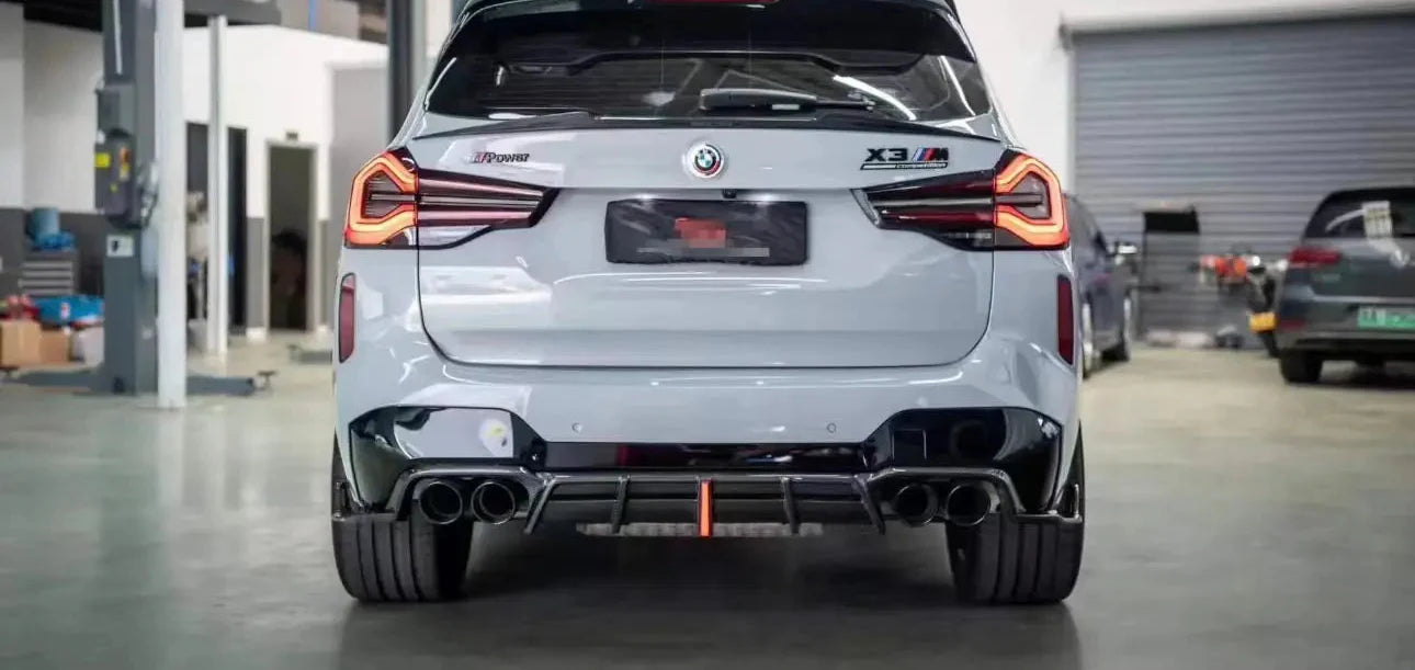 Carbon Fiber Rear Spoiler Wing Combo Kit -  BMW X3M F97 X4M F98