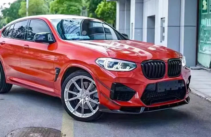 Carbon Fiber Front Lip V2 - BMW X3M F97 X4M F98 Pre-LCI 2019-2022