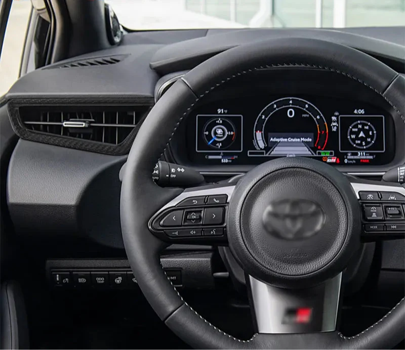 Carbon Fiber Interior AC Vent Dash Board Trim - Toyota GR Corolla 2023+