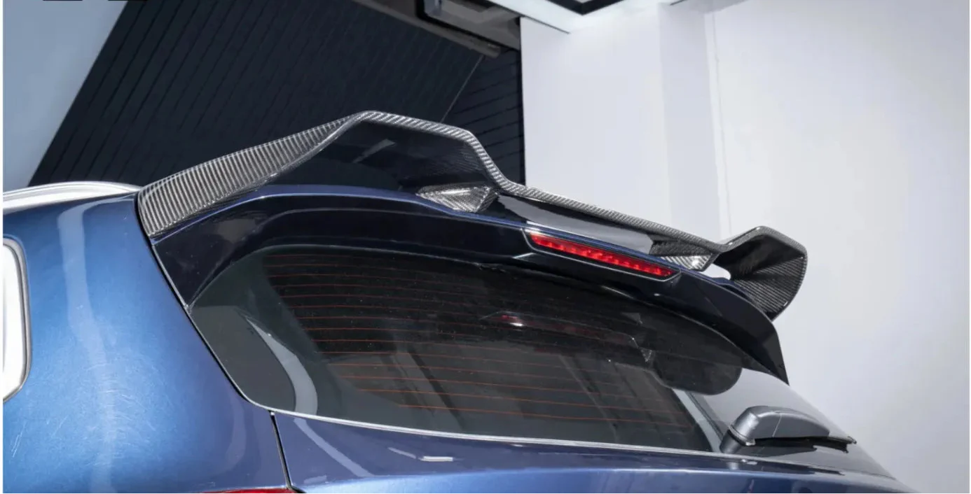 Carbon Fiber Rear Roof Spoiler Wing - BMW X3M F97