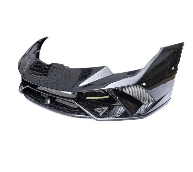 Performante Style Partial Forged Carbon Fiber Front Bumper - Lamborghini Huracan