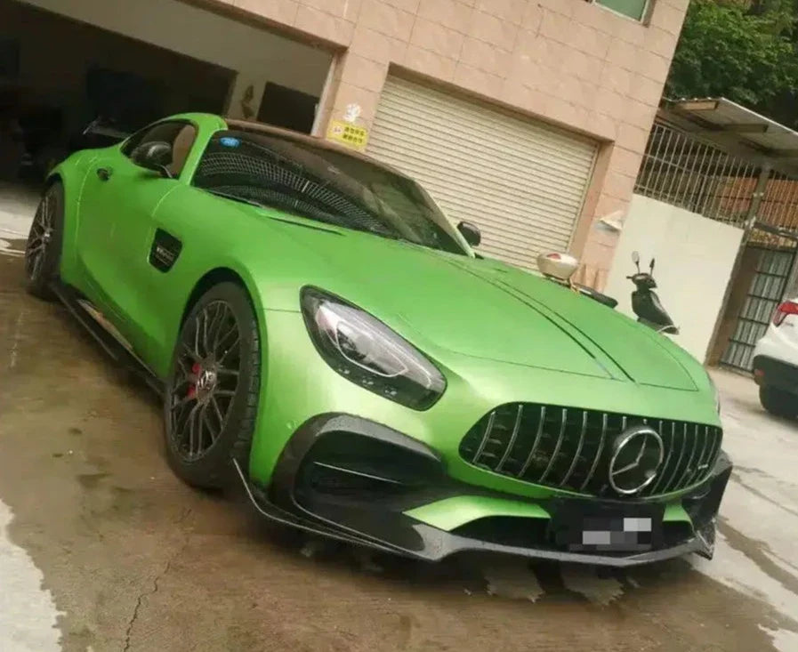 Mercedes 2019-2021 AMG GT/GTS/GTC Carbon Fiber Front Lip With Splitter