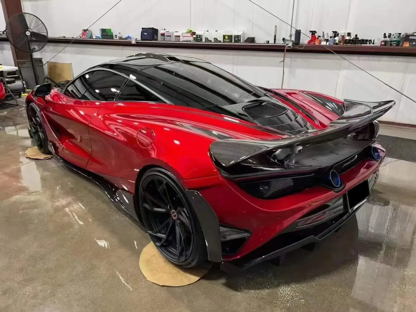 R Style Full Carbon Fiber Aero Kit - McLaren 720s