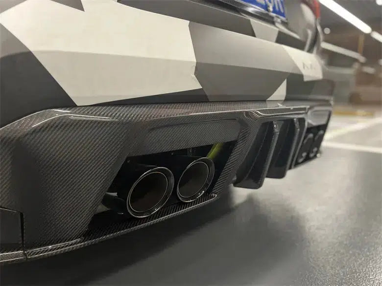 BMW G80 M3/G82 M4 Carbon Fiber AP Diffuser