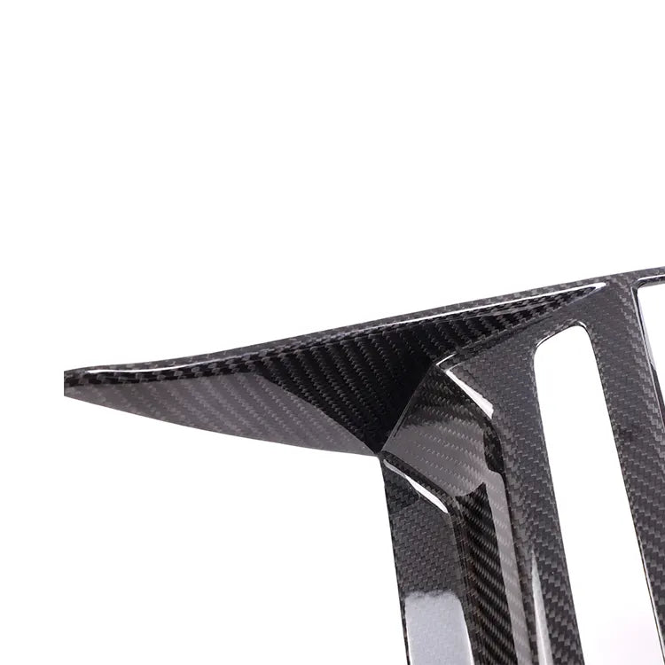 Carbon Fiber Interior  Center Console CD Button Panel Frame Trim Cover - BMW 8 Series G14 G15 G16 2019-2023