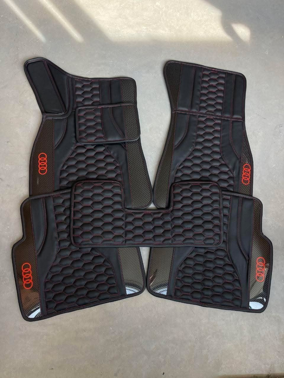 Carbon District Luxury Car Floor Mats