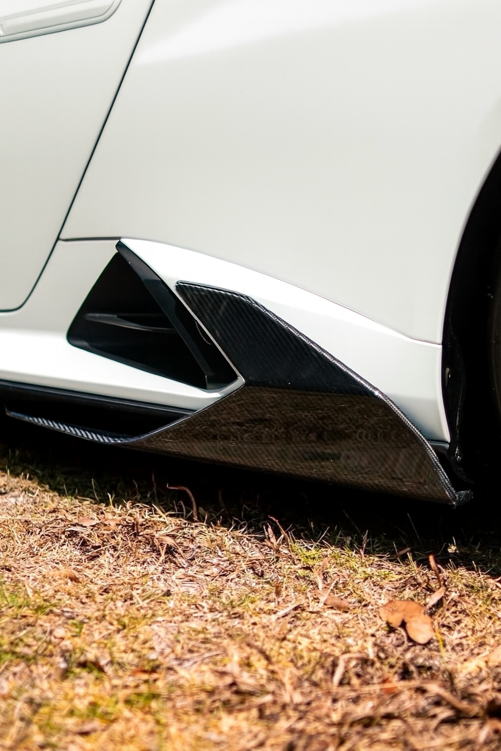 Lamborghini Huracan STO Carbon Fiber Side Skirt Rockers