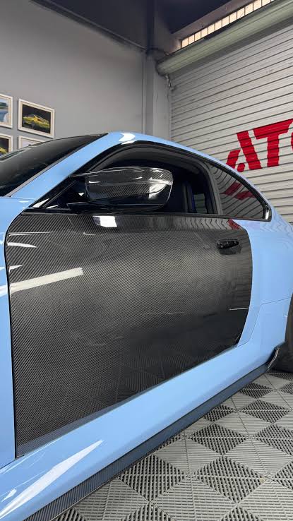 Dry Carbon Fiber Door Panel Replacement- BMW G87 M2 /  G42 M240i