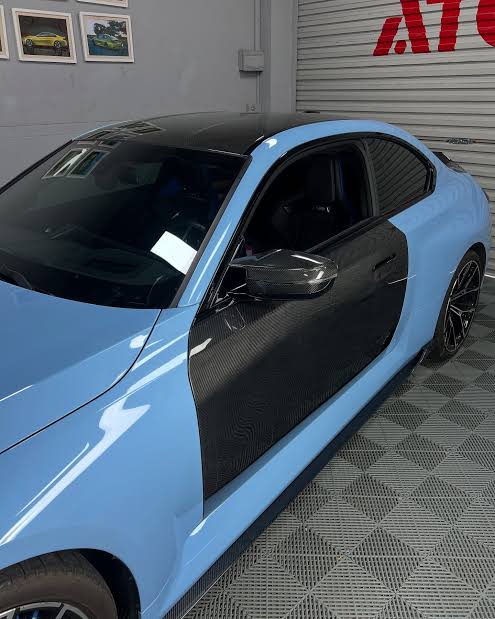 Dry Carbon Fiber Door Panel Replacement- BMW G87 M2 /  G42 M240i