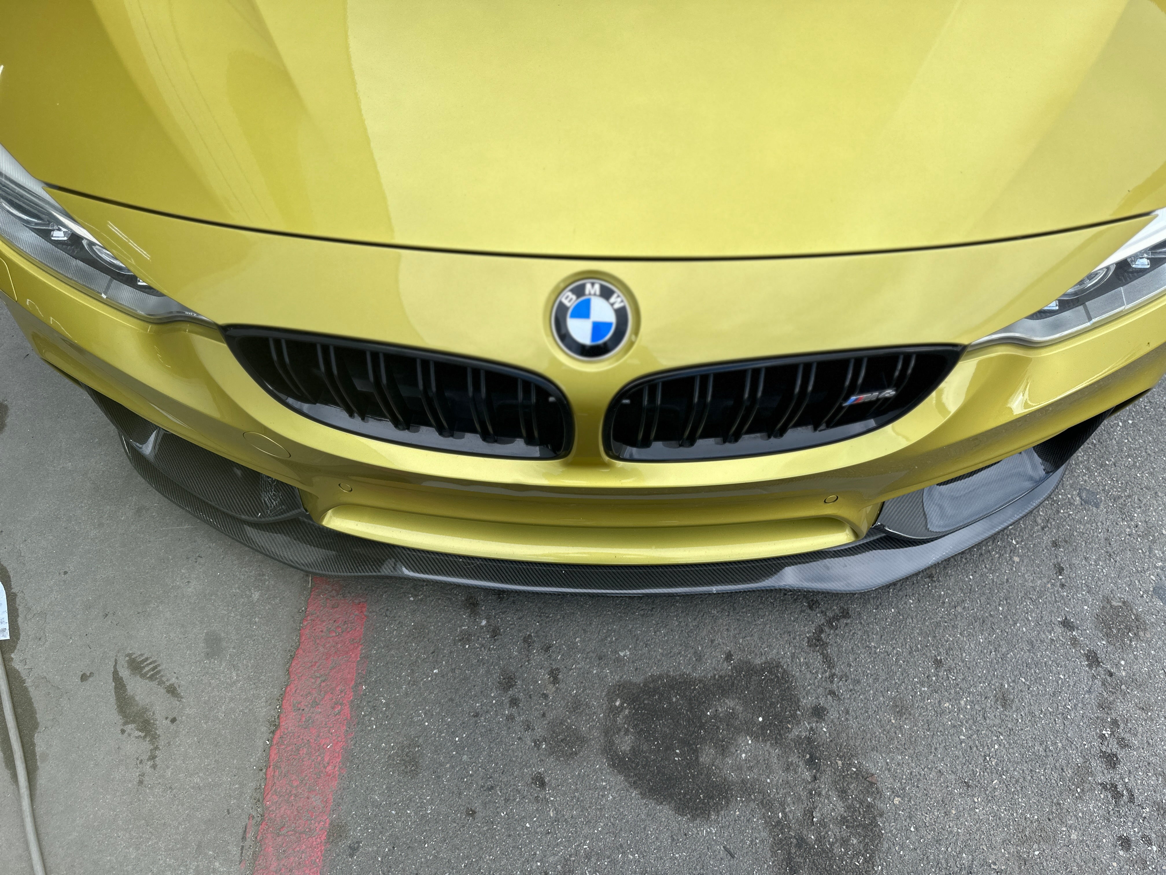 PSM Style Carbon Fiber Front Lip - BMW F80/F82