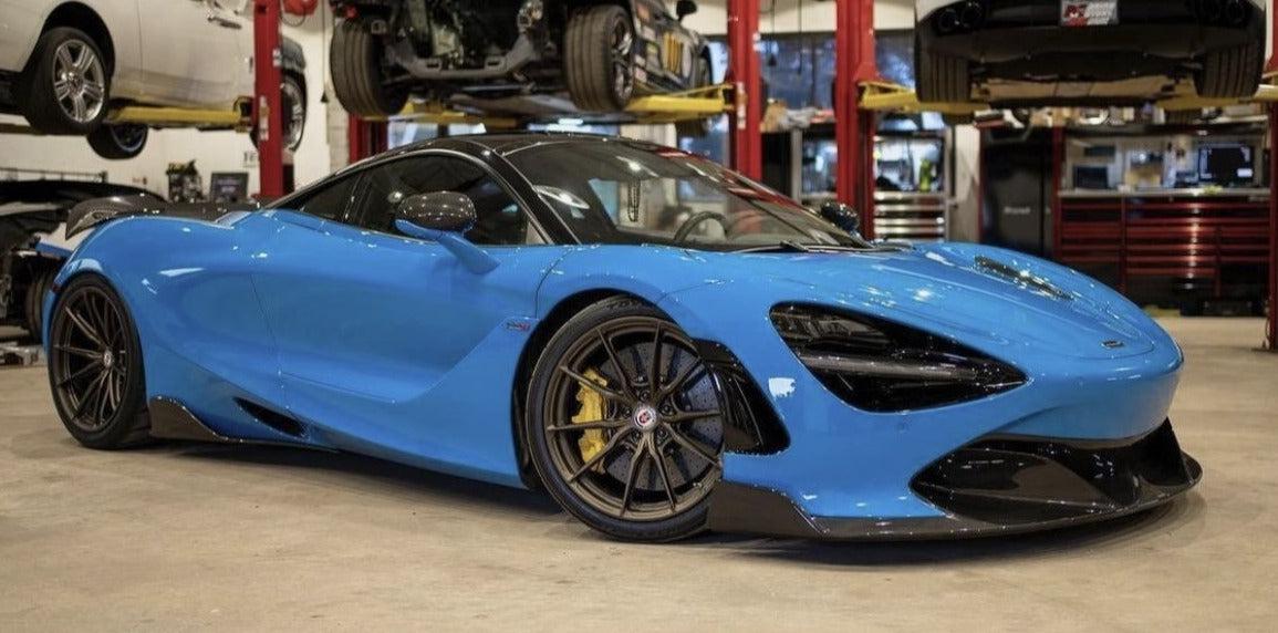 McLaren 720S/750s Carbon Fiber Side Skirt Blades
