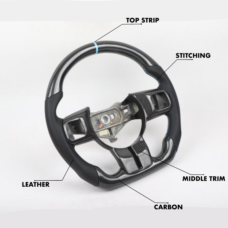 Jeep Wrangler Style - Full Custom Steering Wheel