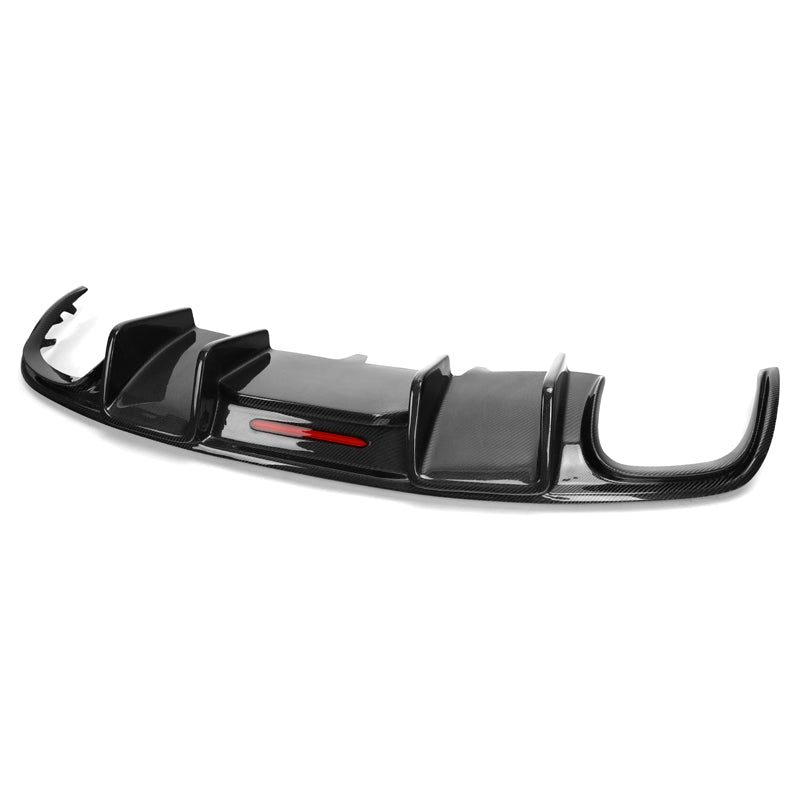 KB Style Carbon Fiber Rear Diffuser - Audi B8.5 S4 & A4