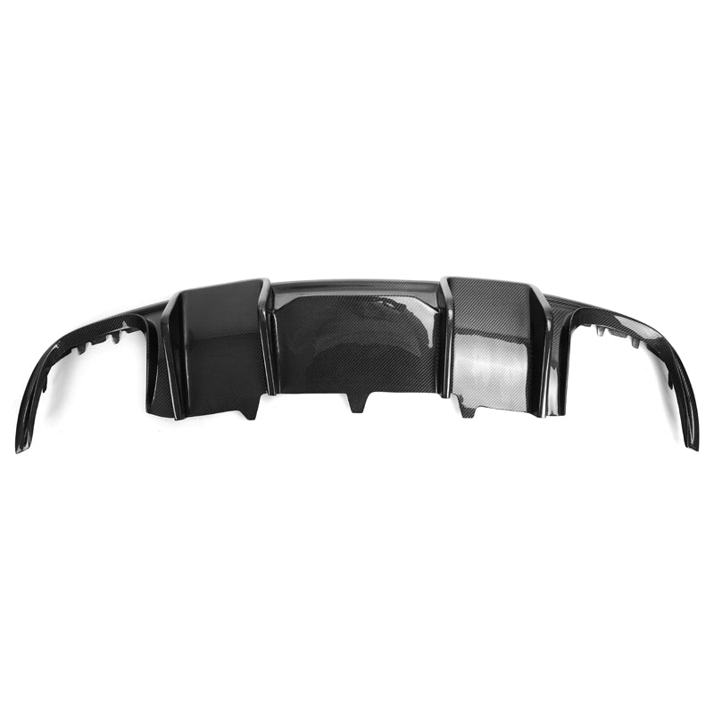 KB Style Carbon Fiber Rear Diffuser - Audi B8.5 S4 & A4