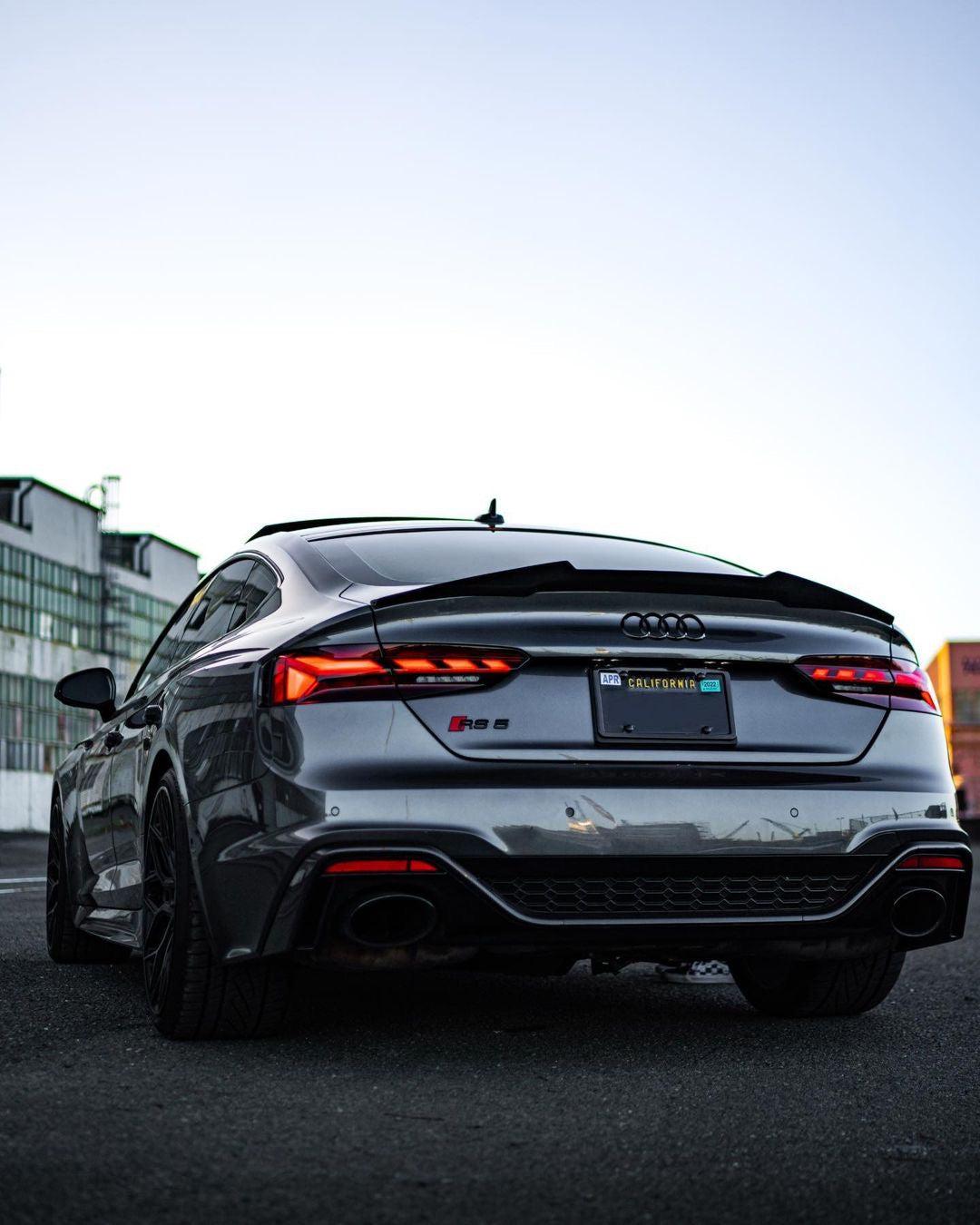 M4 Style Carbon Fiber Trunk Spoiler - Audi RS5/S5/A5 B9/B9.5