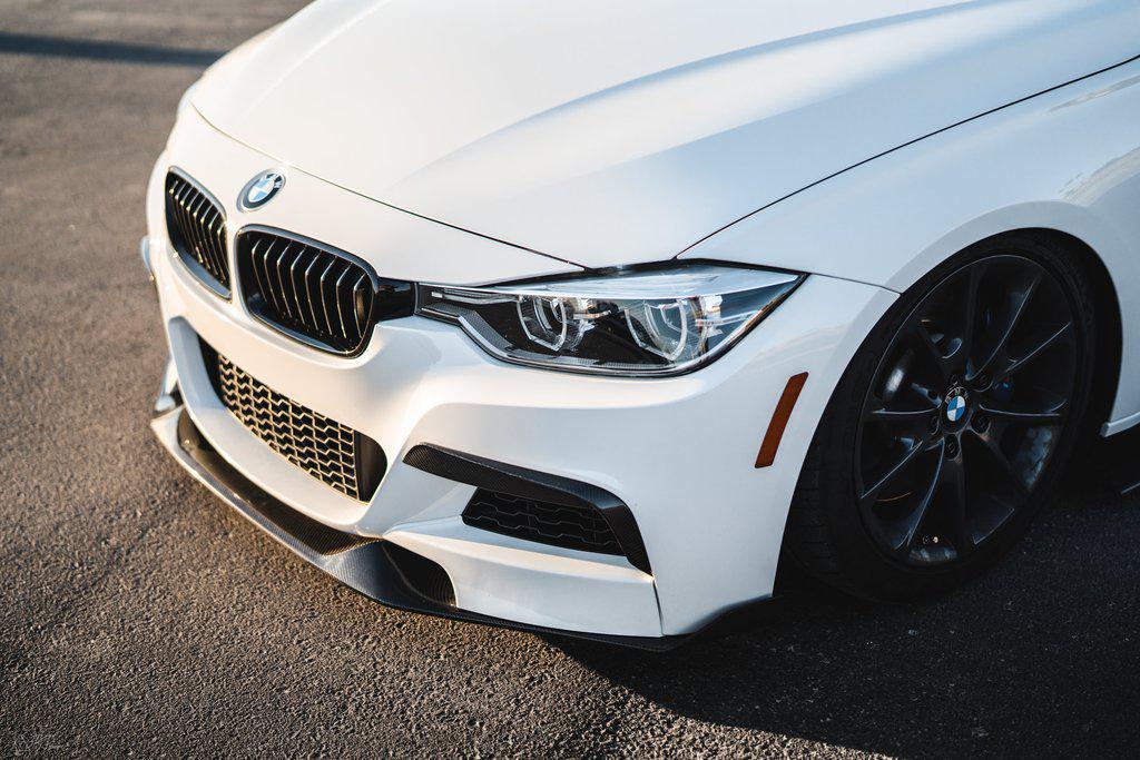 MAD Style Carbon Fiber Front Upper Splitter - BMW F30 3 Series