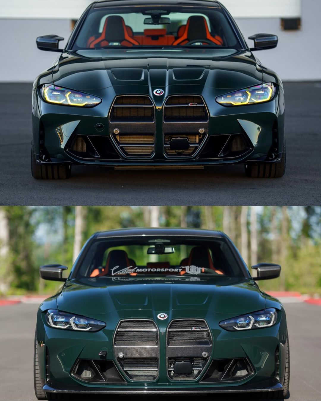 MHC Style Carbon Fiber Front Lip V2 - BMW G80 M3 & G82/G83 M4