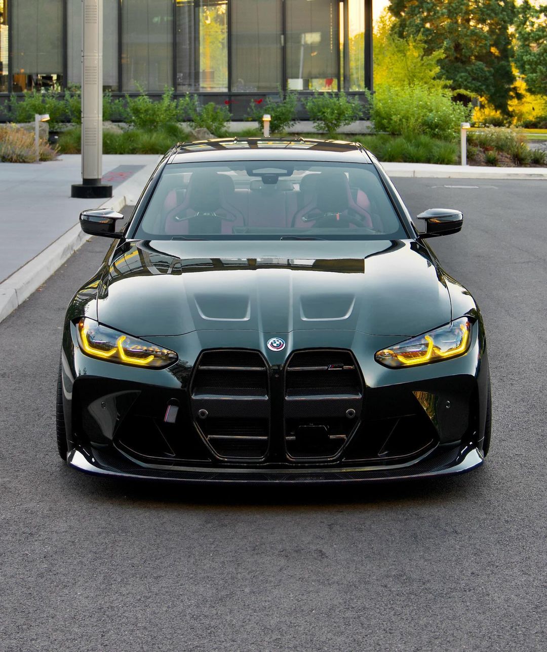 MHC Style Carbon Fiber Front Lip V2 - BMW G80 M3 & G82/G83 M4