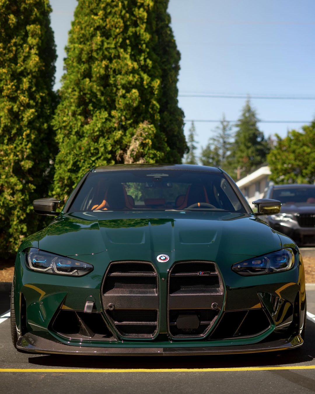 MHC Style Carbon Fiber Front Lip V2 - BMW G80 M3 & G82/G83 M4