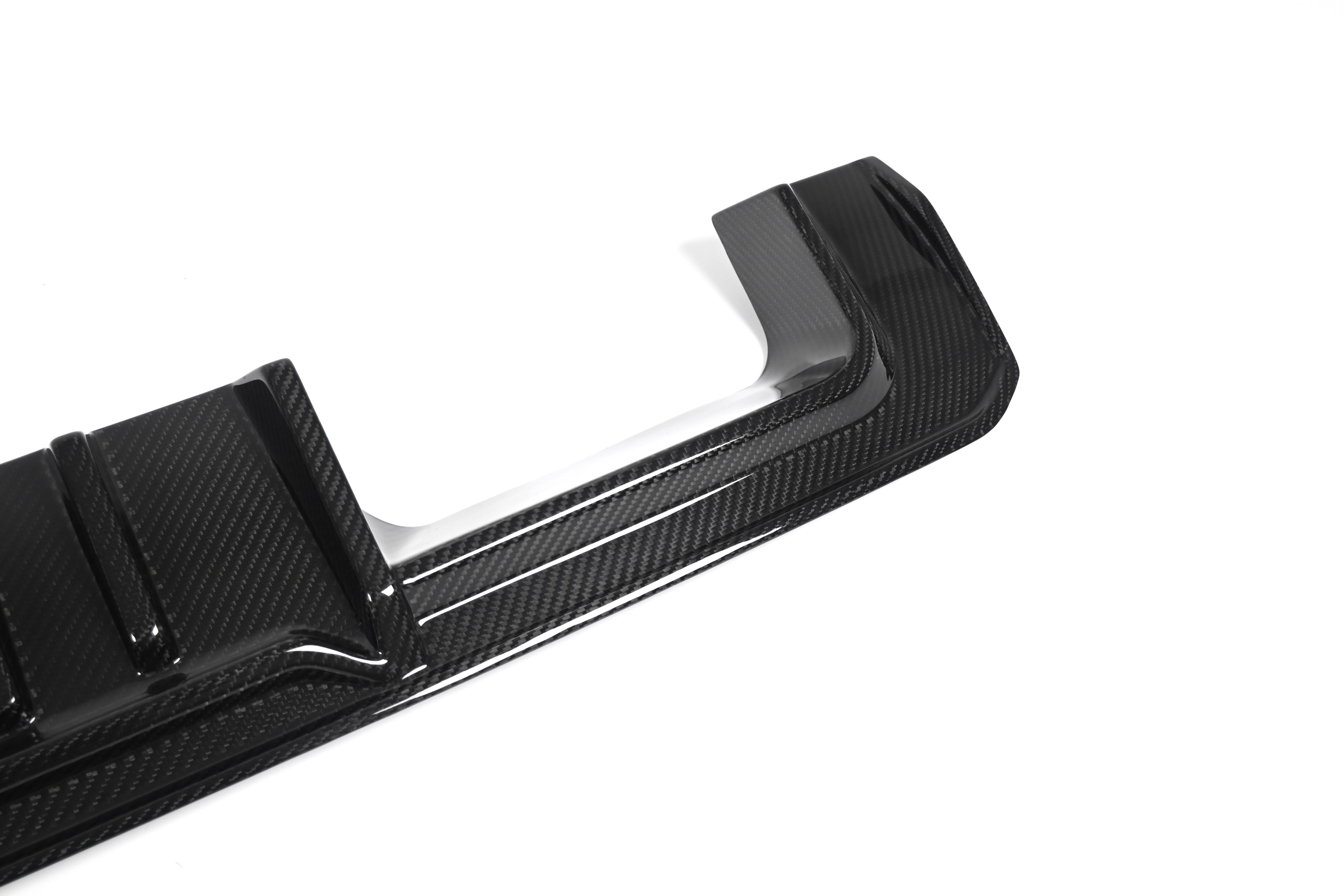 MHC Style Carbon Fiber Rear Diffuser with Break Light - BMW G80 M3 & G82/G83 M4