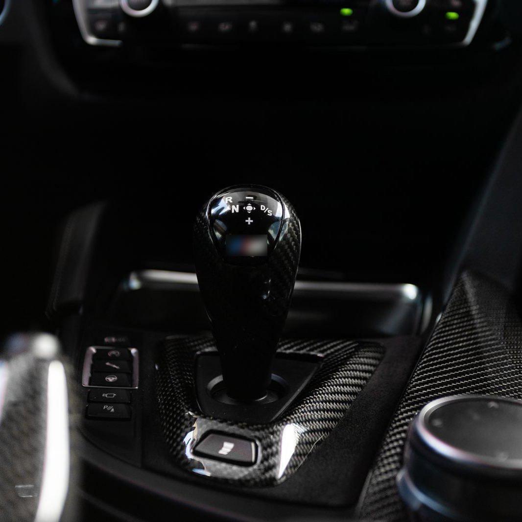 MP Style Carbon Fiber & Alcantara Gear Shift Frame - BMW M F Chassis