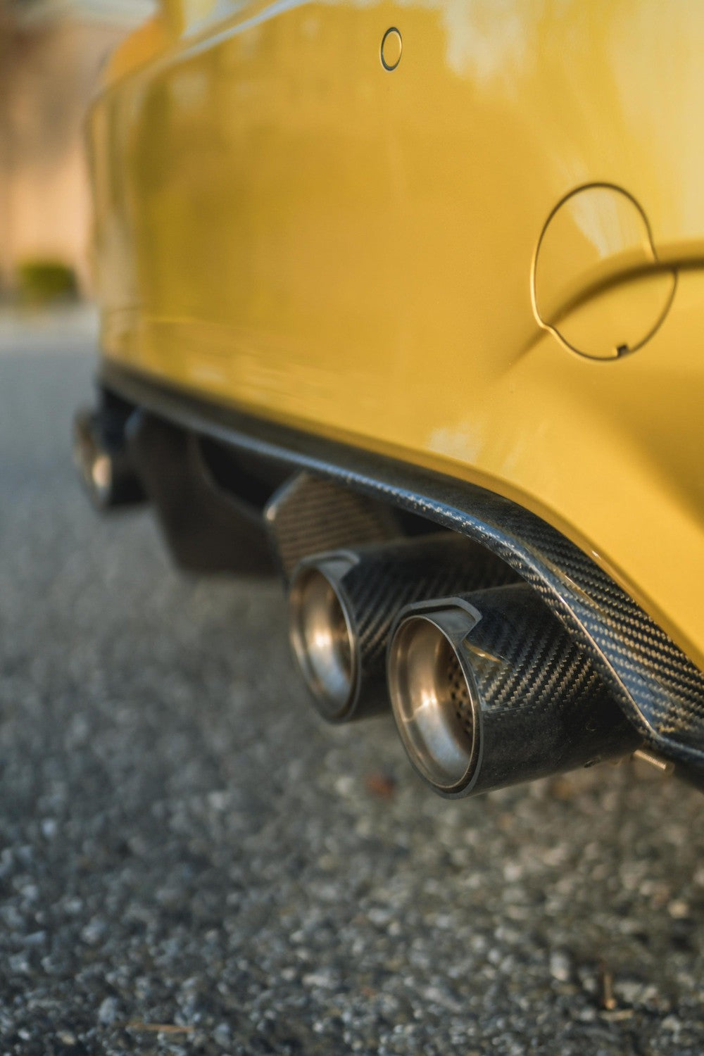 MP Style Carbon Fiber Exhaust Tip