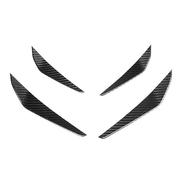 MP Style Carbon Fiber Front Canard Splitters - BMW G80 M3 & G82 / G83 M4