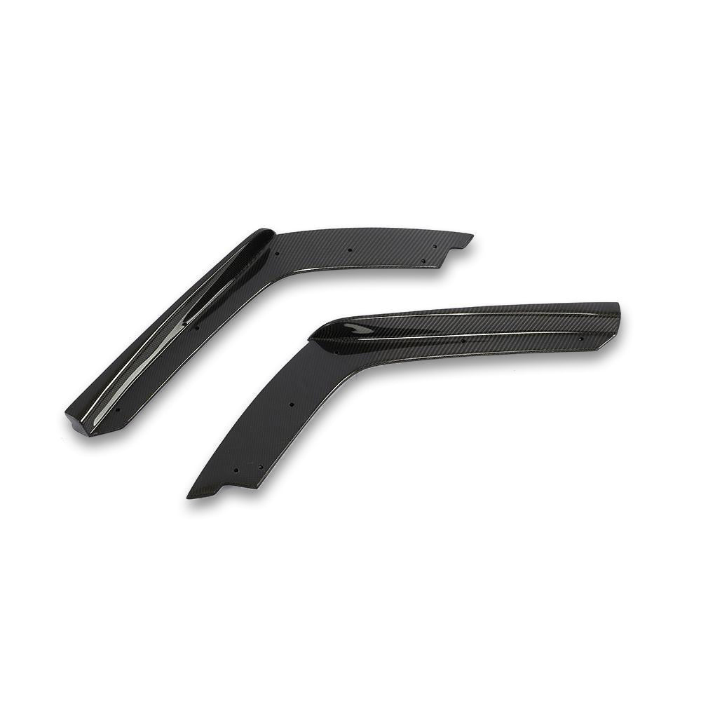 MP Style Carbon Fiber Rear Canard Splitters - BMW F80 M3 & F82 / F83 M4