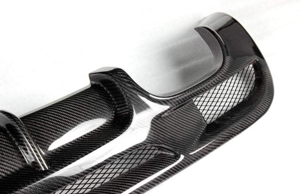MP Style Carbon Fiber Rear Diffuser - BMW E82 1 Series