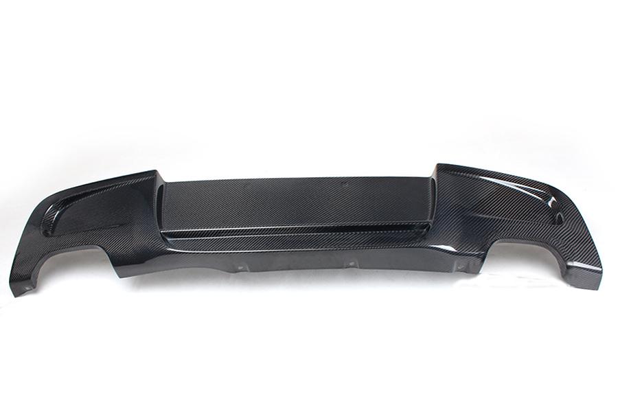 MP Style Carbon Fiber Rear Diffuser - BMW E87 1 Series