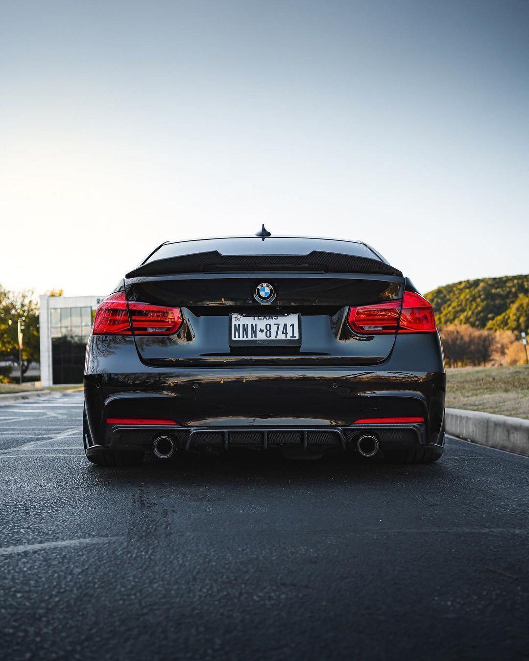 MP Style Carbon Fiber Rear Diffuser - BMW F30 3 Series