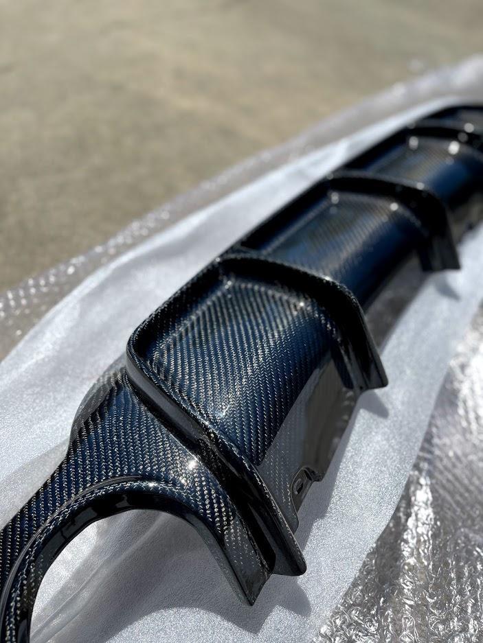 MP Style Carbon Fiber Rear Diffuser - BMW F32 / F33 / F36 4 Series