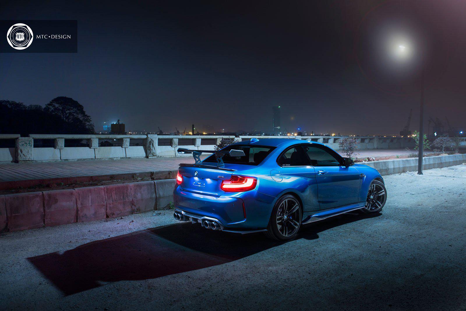 MTC Style Carbon Fiber Side Skirts - BMW F87 M2
