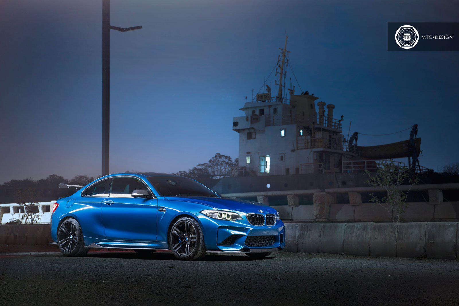 MTC Style Carbon Fiber Side Skirts - BMW F87 M2