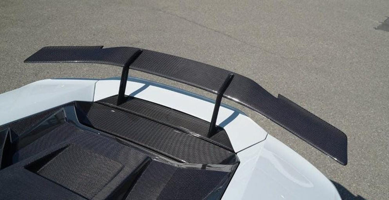 N style Carbon Fiber Rear Trunk Spoiler Wing - Lamborghini Huracan LP580/LP610/EVO