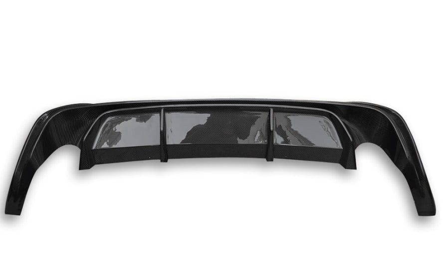 O Style Carbon Fiber Rear Diffuser - Volkswagen Golf 8 MK8